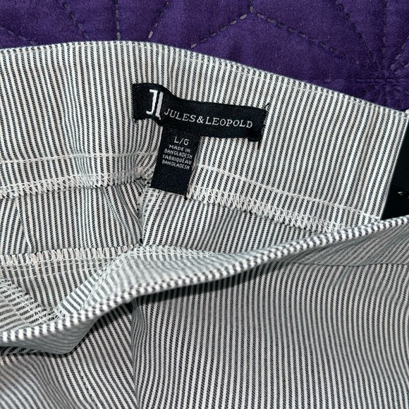 Women’s Jules & Leopold pull on slim ankle length pants Sz. L (11/12) - Picture 6 of 13